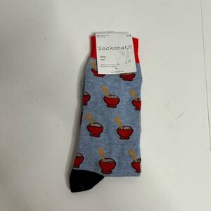 Sockopath ramen noodle bowl socks